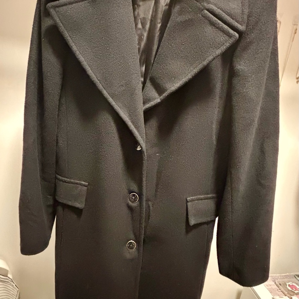 Calvin Klein Black Trench Coat